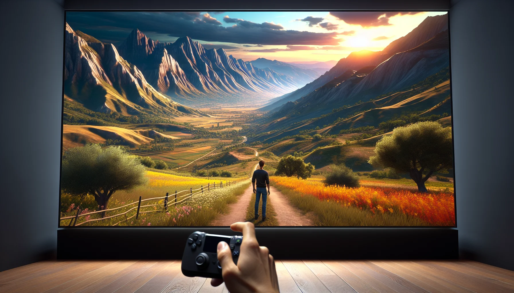 Imagenes gratis generadas por inteligencia artificial de Montaña 23