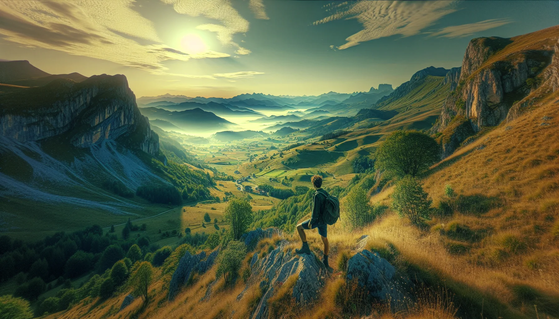 Imagenes gratis generadas por inteligencia artificial de Montaña 25