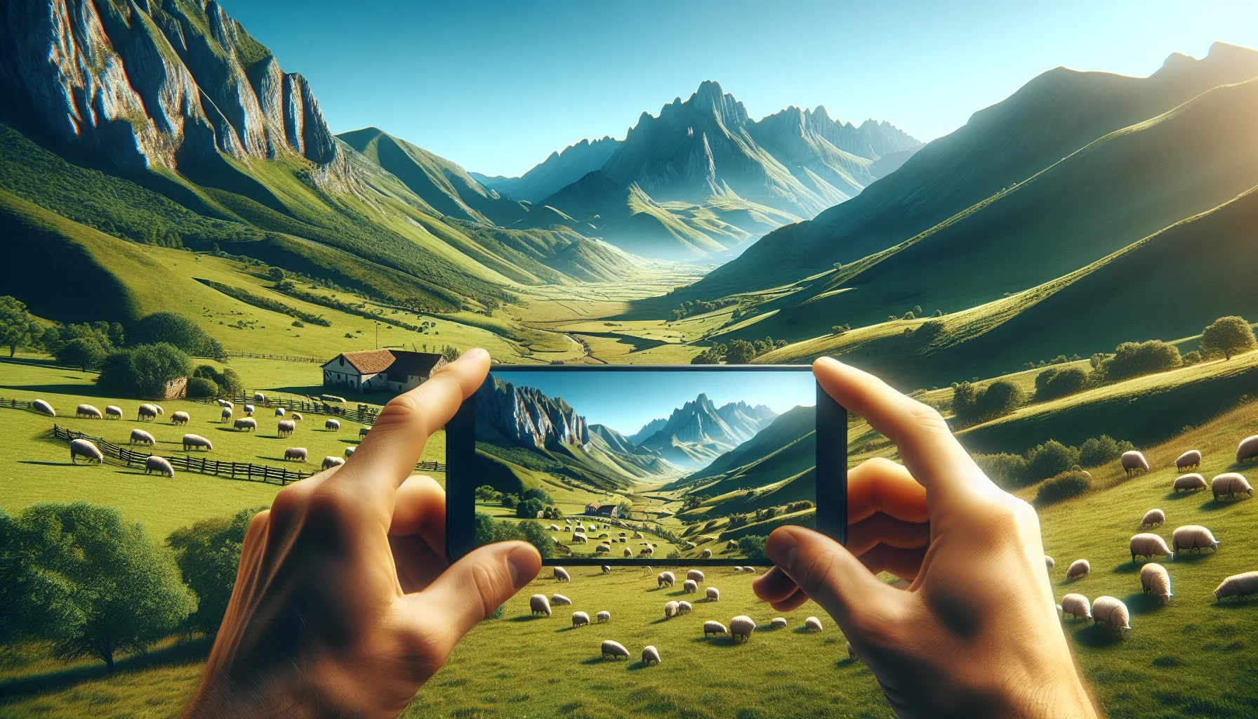 Imagenes gratis generadas por inteligencia artificial de Montaña 32