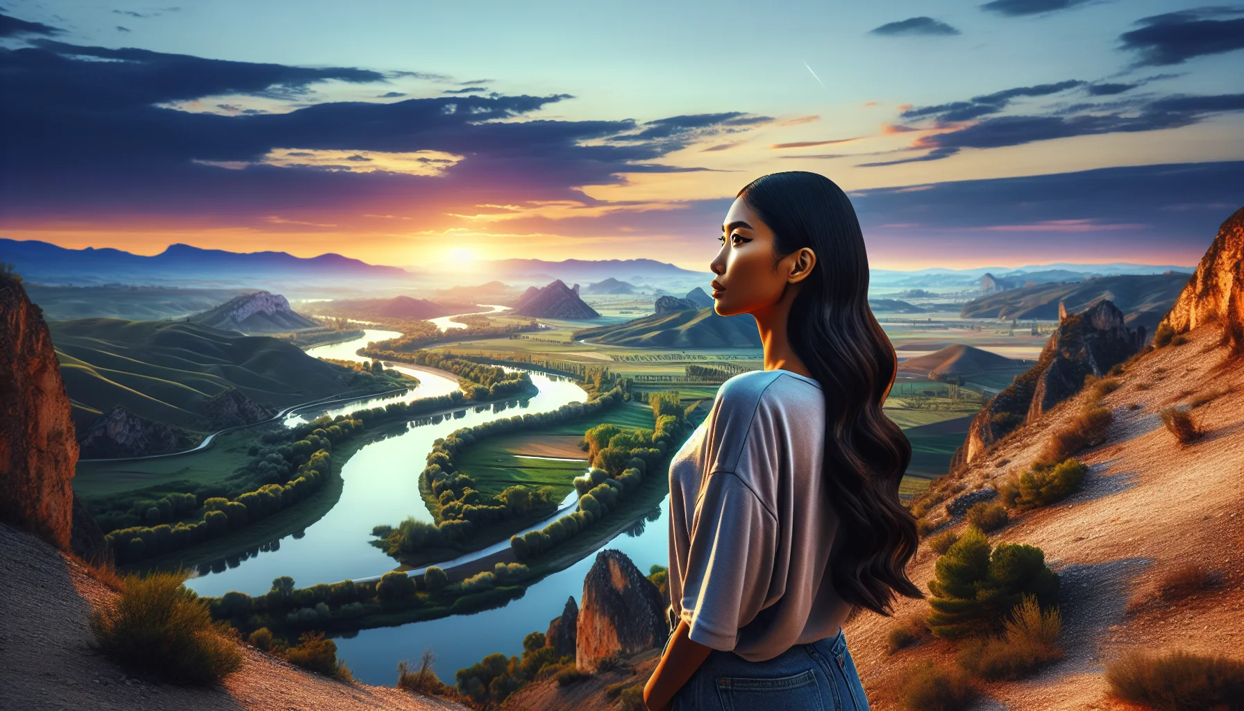 Imagenes gratis generadas por inteligencia artificial de Montaña 44