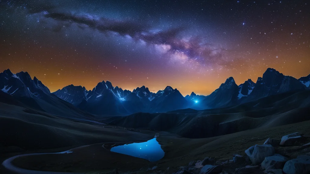 Imagenes gratis generadas por inteligencia artificial de Montaña 47